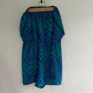 Francesca’s Strapless Romper